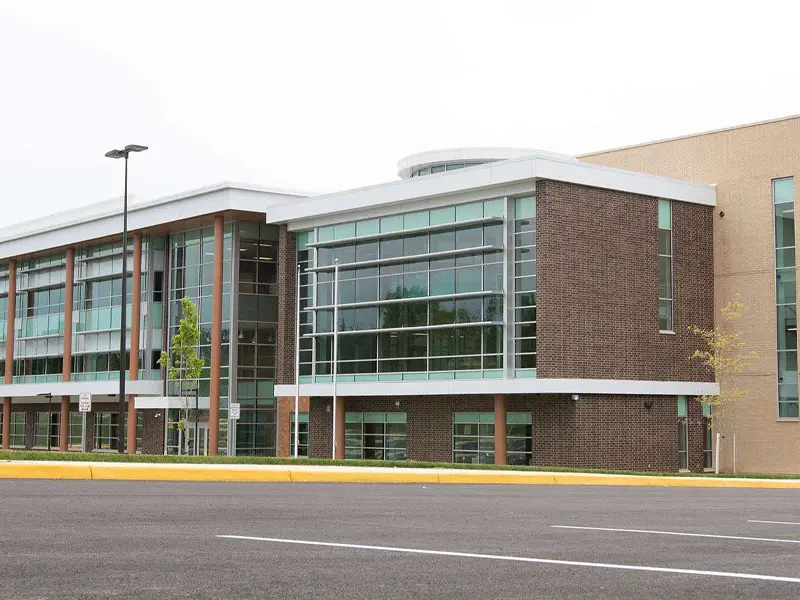 Innovation Elementary School building entrance